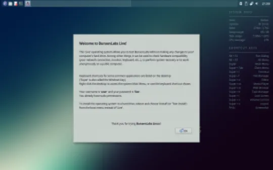 bunsenlabs-helium-live-environment