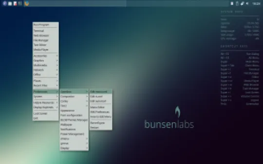bunsenlabs-helium-openbox-menu