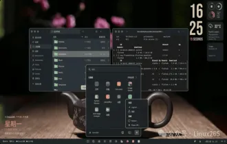Ubuntu 22.04 美化后的效果