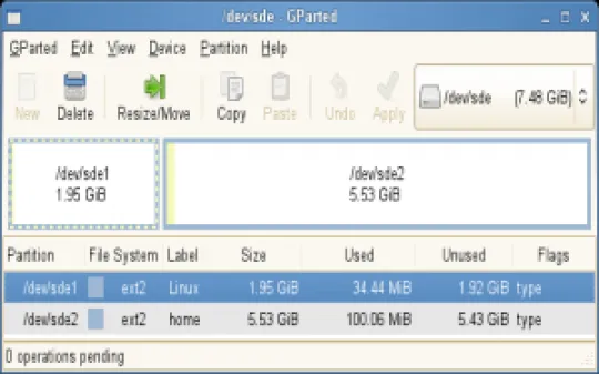 gparted-dual-partitions