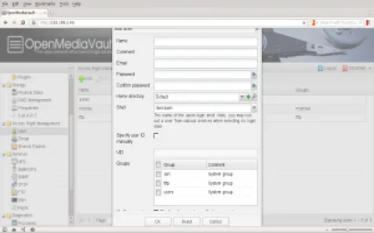 openmediavault-0.2.5-accounts
