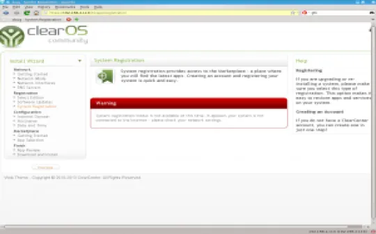 clearos-6.5-register